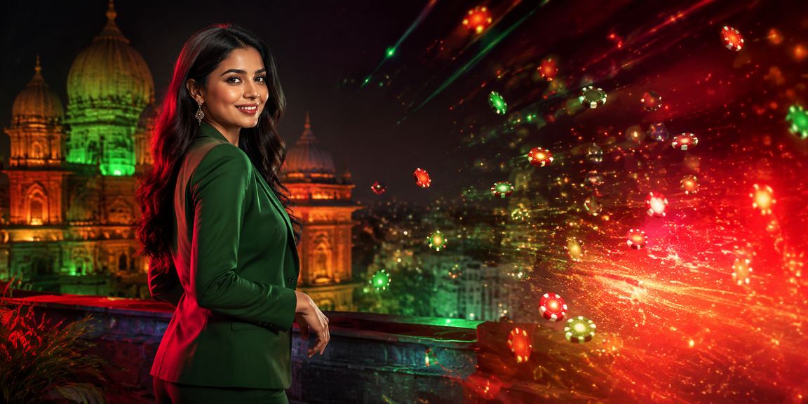 বাংলাদেশের লাল-সবুজ পরিবেশে ক্যাসিনো বিনোদনের প্রাণবন্ত দৃশ্য