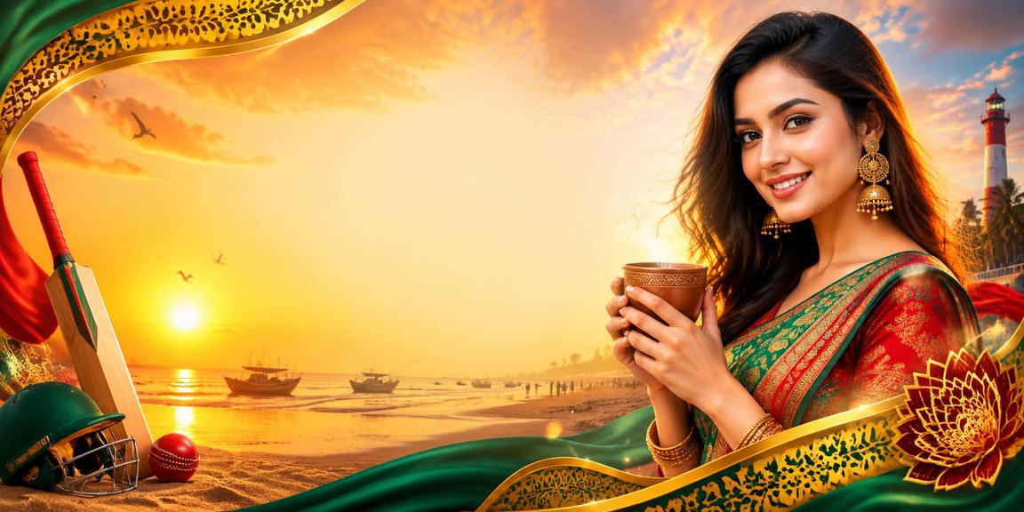 চট্টগ্রামের সমুদ্র সৈকতে ক্রিকেট বেটিং অভিজ্ঞতার দৃশ্য